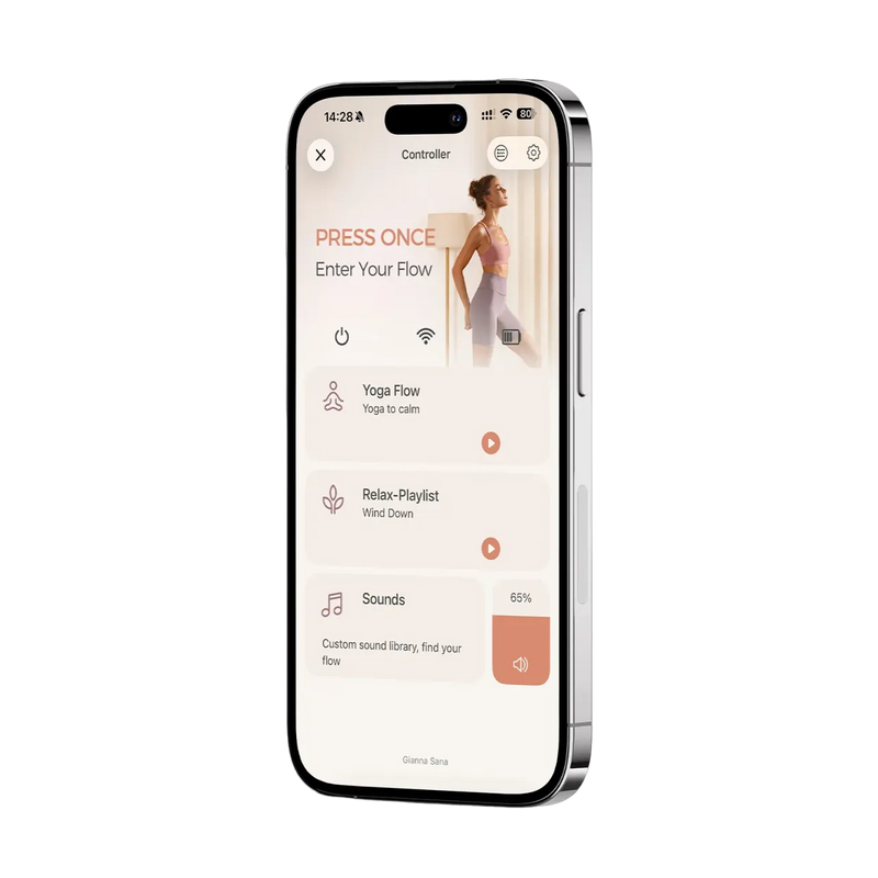 App Interface Mockup